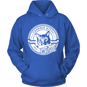 Cashnip Kitty Fan Club Hoodie White Logo - More colors and hoodie style options available