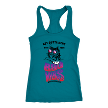 Outta Here with Your Bad Vibes Racerback Tank
