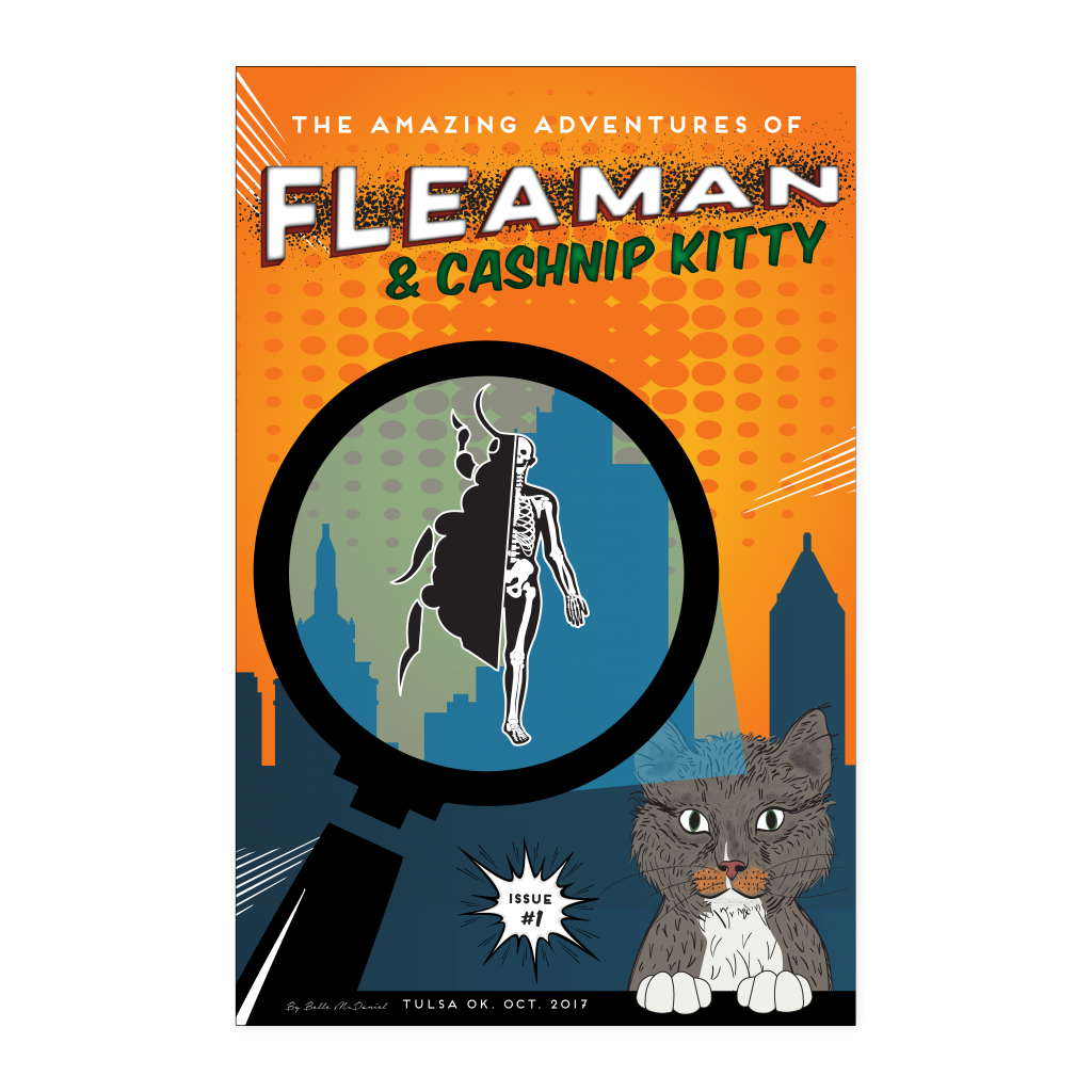 The Amazing Adventures of Flea Man And Cashnip Kitty Poster