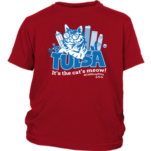 Tulsa - It's the Cat's Meow - Youth Tee
