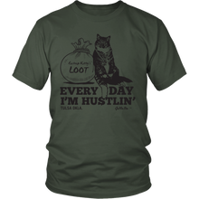 Cashnip Kitty Daily Hu$tle Tee Black Logo